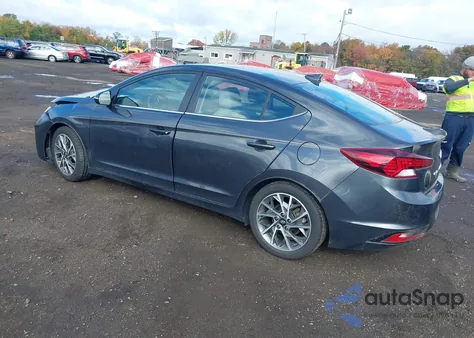 2020 Hyundai Elantra Limited z USA, uszkodzony, nr VIN 5NPD84LF2LH619420